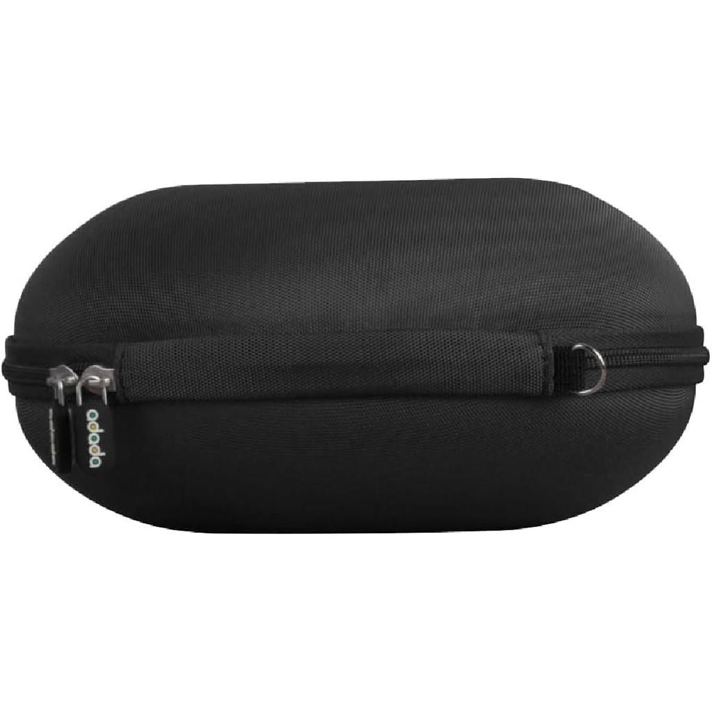 Adada Hard Travel Case for TOZO HT2 Hybrid Active Noise Cancelling Headphones (Black)