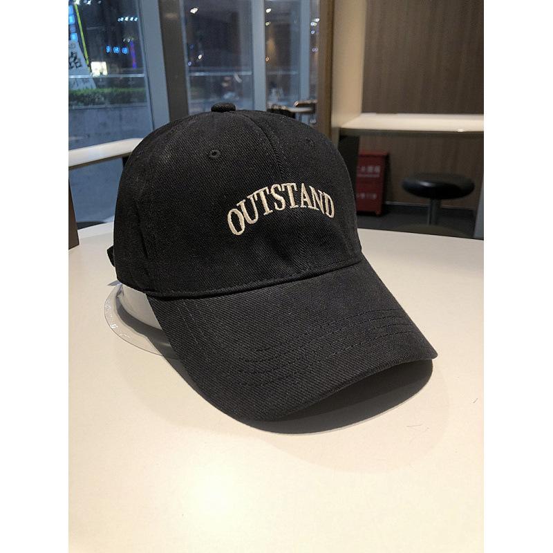 Wide Brim Baseball Cap Women'S Big Head Circumference Spring And Autumn Deep Top Big Face Showing Small Face Widening Deepening American Peaked Cap
