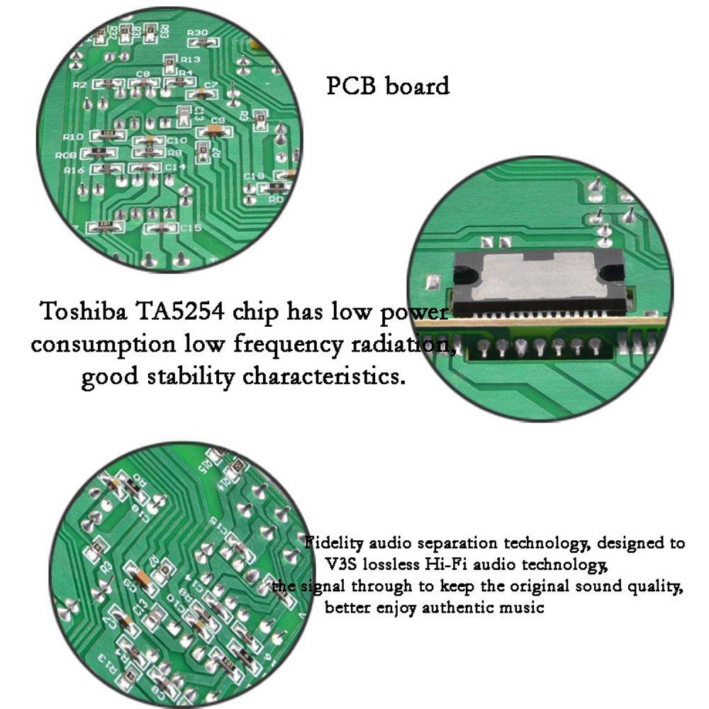 PolarLander цифровой Hifi стерео усилитель мощности динамика музыкальный приемник аудио музыкальный динамик для мобильного телефона компьютера LP-V3 3,5 мм
