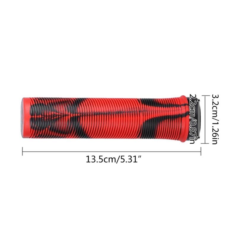 Durable DeathGrip Soft Rubber Bike Death Grip Single Locks Handlebar Grips Comfortable and Secure Fit for Bike Riders