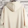 Loose Hooded Sweater Women's 2024 Autumn and Winter Plus Size Zip-up Cardigan Top