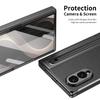 Для Samsung Galaxy Z Fold 8 Ultra 7 6 5 4 3 360° Складная крышка Кожаный паз для стилуса Закаленное стекло Ударопрочный чехол для телефона