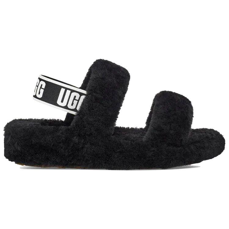UGG О да Слайд Черные Женские Кроссовки 1107953-BLK