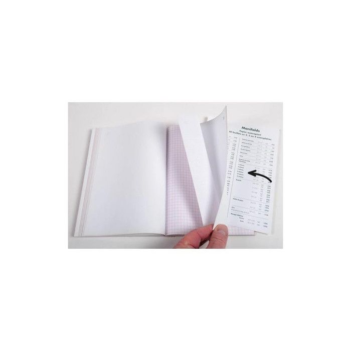 5 facturiers - dupli - autocopiants - 10,5x13,5cm - 50 feuilles - exacompta - 13274e