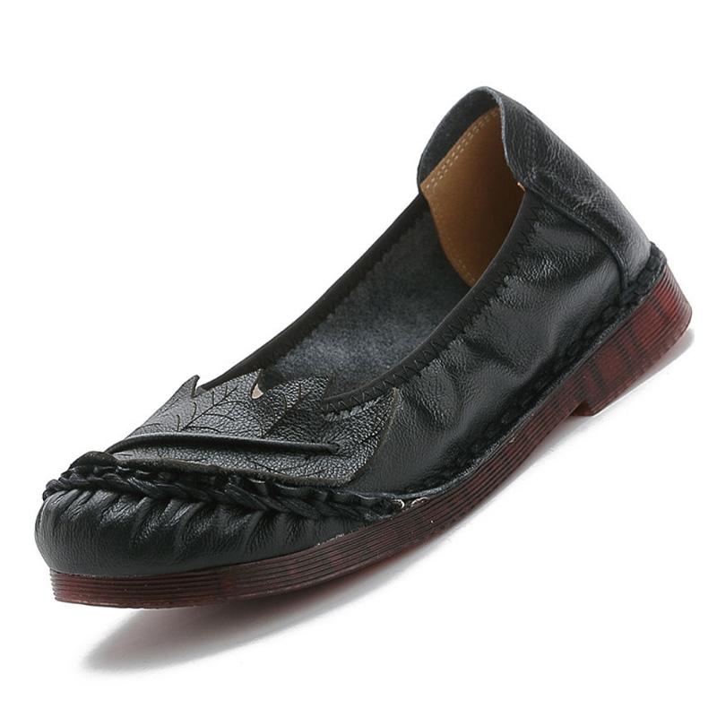 Красные дизайнерские туфли Mom Shallow Loafers 2024 Oxford Flats из натуральной кожи Мокасины Женские туфли для женщин Комфортные лоферы на плоской подошве