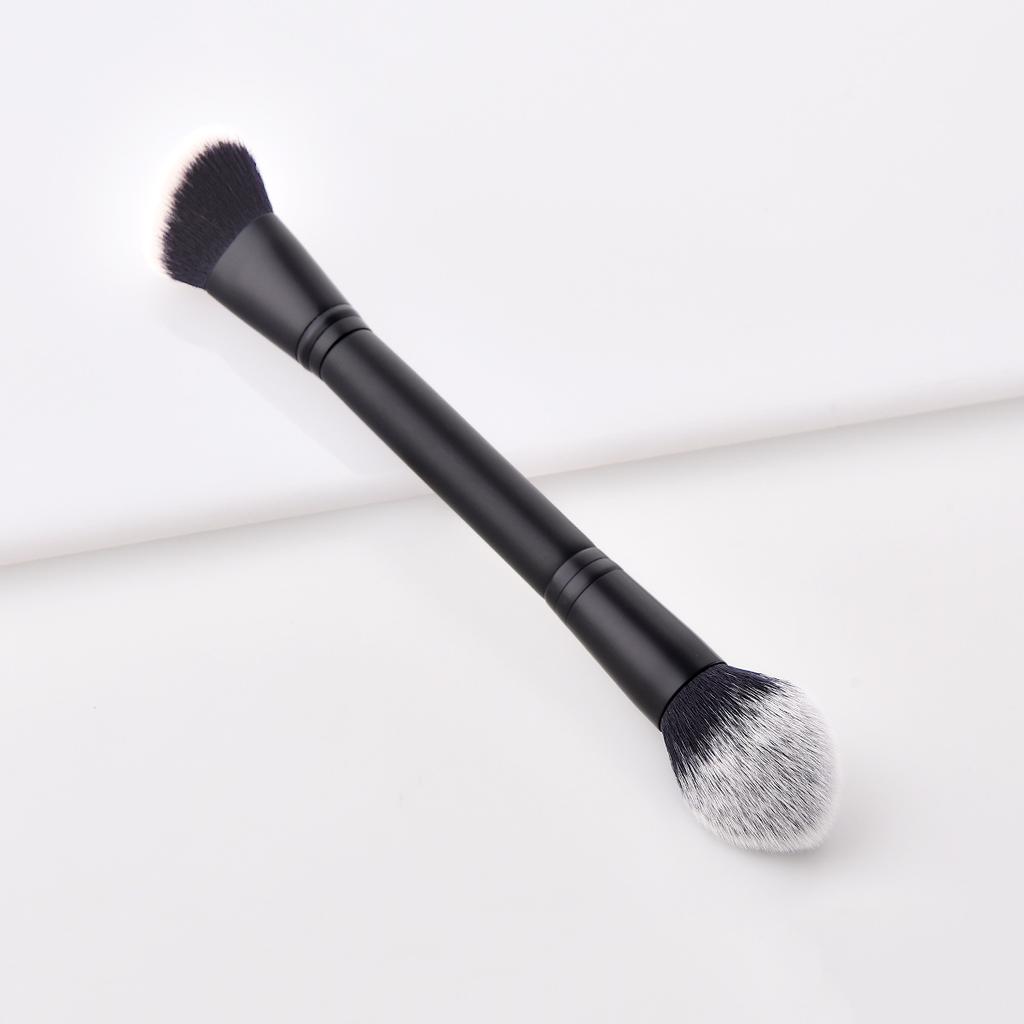 1 PS Double Ended Contour Brush Sculpting Brush Powder Blush Brush Makeup Brushes Cosmetic Tools Facial Brush