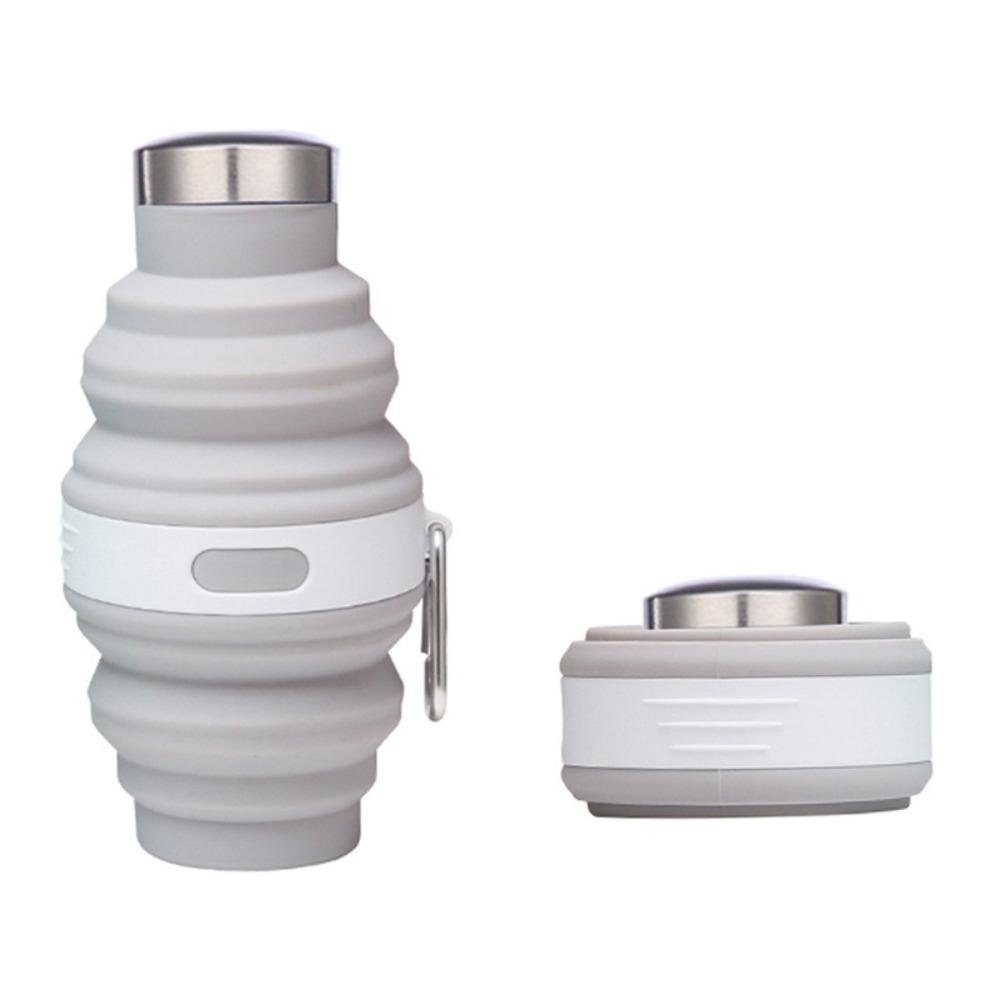 Silicone Collapsible Water Bottles Retractable Folding Drink Cups Reusable Hiking Cups for Outdoor