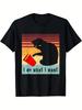 S & Red Graphic T-Shirt With I Do What I Want Slogan - Bold Statet Print, Breathable Pure, Loose Fit Casual Tee For Everyday & Formal Wear