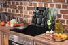 Glass stovetop protector 70x52 Bamboo