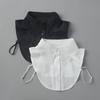Pure Cotton Hollow Shirt Fake Collar Women'S Versatile Fake Collar With Skirt Adult Shirt Lace Collar