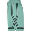 Nike Женские шорты Dri-Fit Wnba Striped Color Block Quick-Dry Split Hem Drawstring Shorts Mint-Green DR5645-305