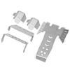 RC Chassis Armors Set Stainless Steel Protection Skid Plate for VP VS4?10 Phoenix VPS09007 RC Car