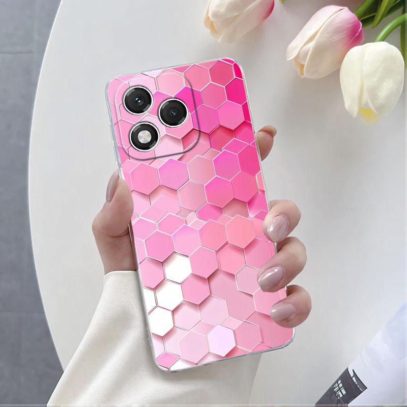 Чехол для Honor 400 Lite Роскошный Модный Прозрачный Чехол для Телефона Для Honor 400 Pro Мраморный Цветок Прозрачный Мягкий Силикон Защитная Крышка