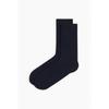 H M baMboo Viscose Blend Socks Navy Blue