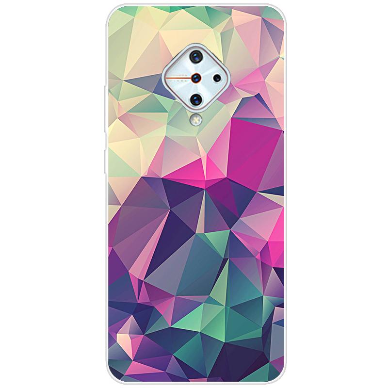 Чехол для Vivo V17 Чехол для Vivo 1920 TPU Чехол Силиконовый Мягкий TPU Мультяшный Чехол для телефона Vivo v17 Россия Vivo S1 Pro Funda V1945A