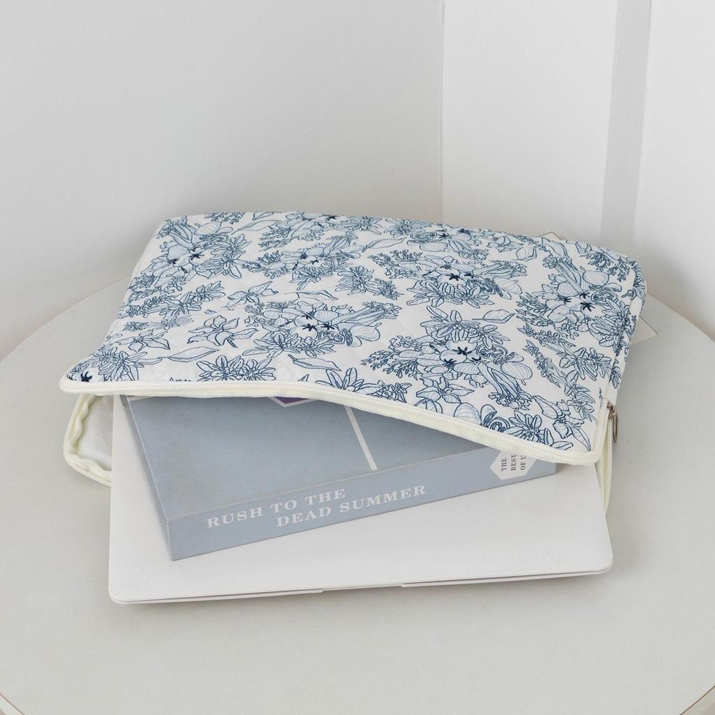 Корейский цветочный чехол для ноутбука – Защита 11, 13, 15 дюймов