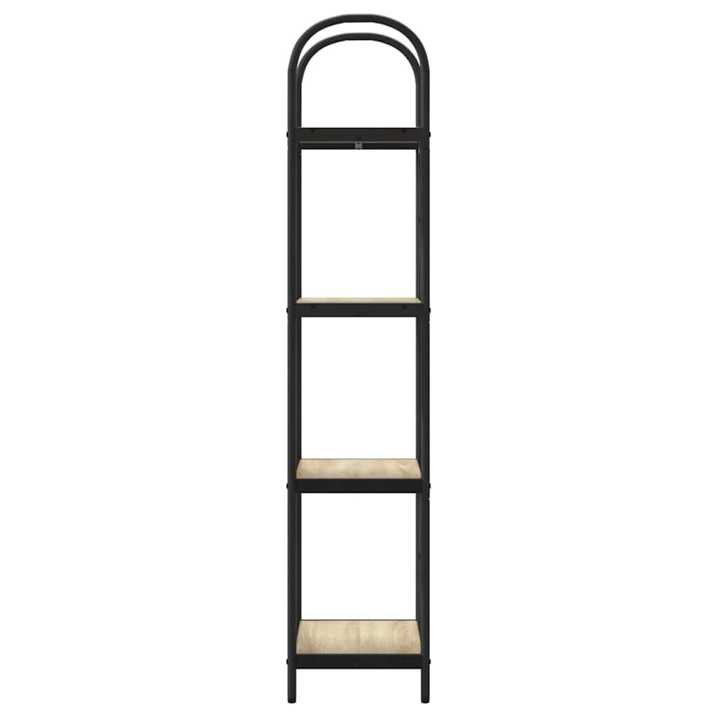 Bookshelf Sonoma Oak 40 x 30 x 146 cm Particleboard