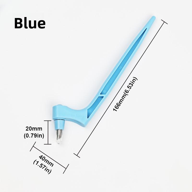 Вращающийся на 360° нож для резьбы Простой ручной нож для резки бумаги Инструмент для резки в офисе DIY универсальный нож