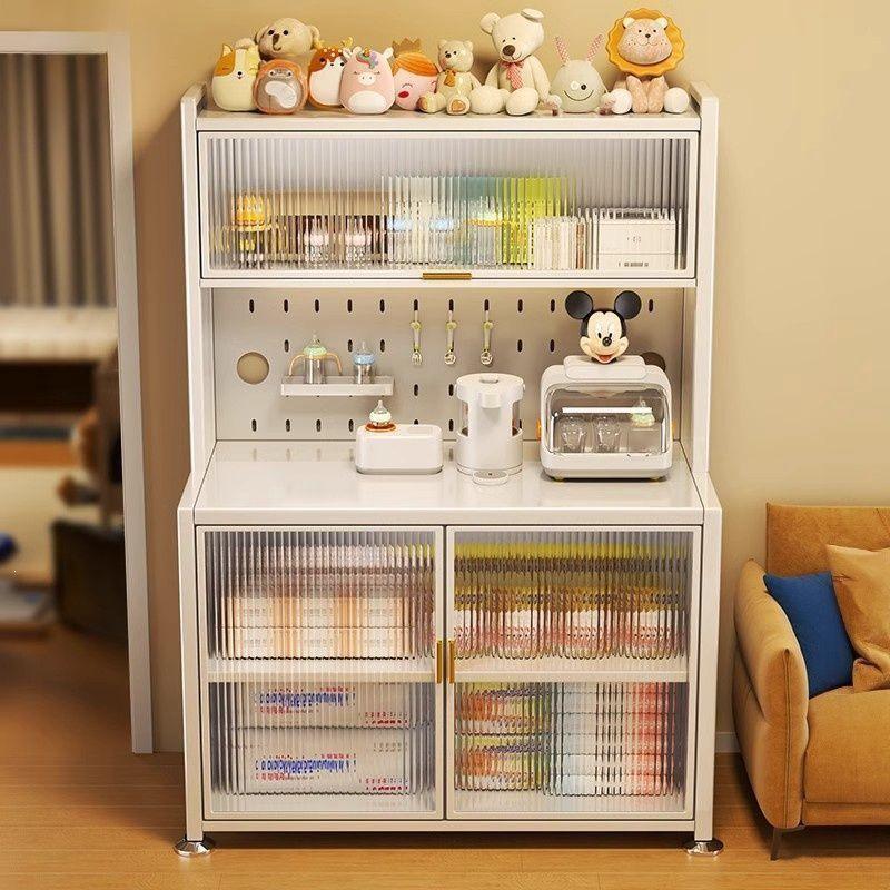 Kitchen Storage Cabinet: Baby Formula & Supplies Shelf, Floor-Standing, Large Capacity