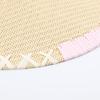 Handmade Natural Straw Dome Straw Hat Vacation Wind Shade Beach Hat Wear Sun Hat Straw Hat