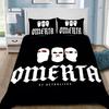 Exquisite Omerta Duvet Cover Pillowcase Bedding Set Kids Boy Girl Bedroom Decoration 2/3piece set Single/Double/Queen Large Size