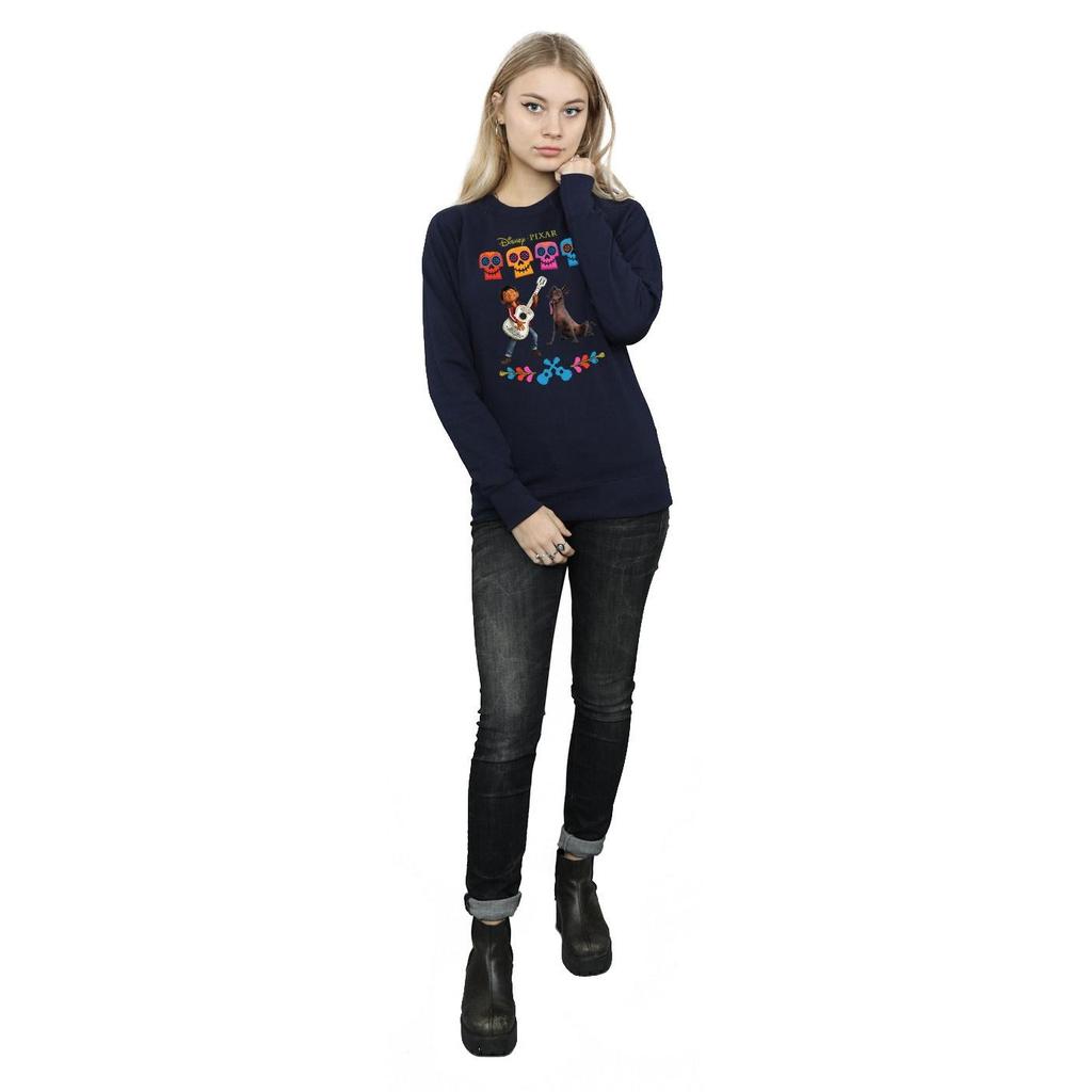 Disney Womens/Ladies Coco Miguel Logo Sweatshirt