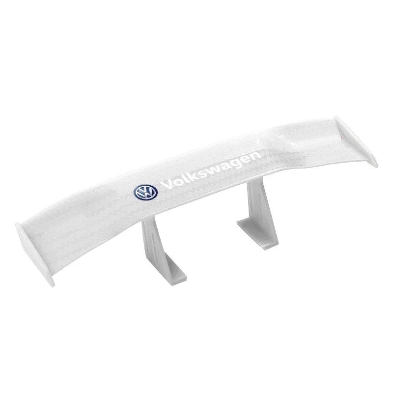 80% Горячий Автомобиль мини-спойлер Заднее Крыло Под Вид Углеродного Волокна Задние Крылья Модель Для VW Volkswagen Golf Polo Passat Touran Авто Стайлинг A