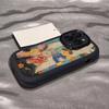Подходит для Apple 16promax Чехол для мобильного телефона 15plus Cartoon Oil Painting IPhone 14 Puff 13 Anti-Fall 12/11