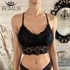 ECMLN Женская мода, кружевные прозрачные комплекты нижнего белья, бюстгальтеры, топы и шорты, тонкие бюстгальтеры, трусики со средней талией, соблазнительные комплекты бикини, нижнее белье, пижамы