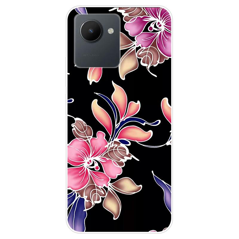 Для Realme C30S C 30S RealmeC30S чехол Мягкая силиконовая задняя крышка Чехол для телефона с рисунком из мультфильма Разнообразие