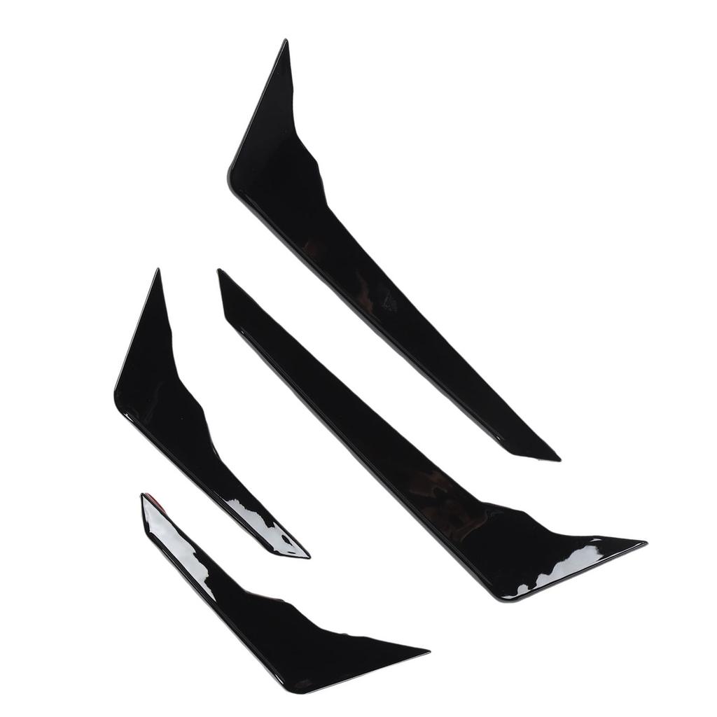 Car Front Bumper Side Spoiler Aerodynamic Left Right Front Bumper Side Air Vent Trim Fin Decor For FY S-line 2025-2025