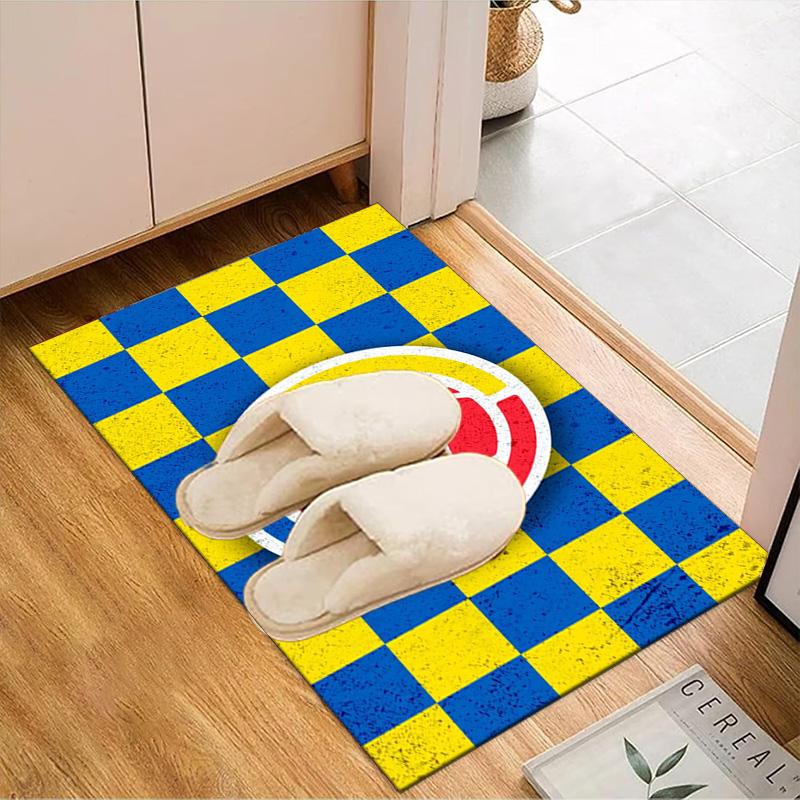 Colombian Soccer Federation Rug Game Carpet, Floor Mat for Bedroom Living Room Entryway Rug, Home Decor Idea Gift for Christmas birthday