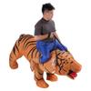 Inflatable Tiger Costume Funny Full Body Blow Up Animal Costume L Size for 150-190cm Body Height with Blower