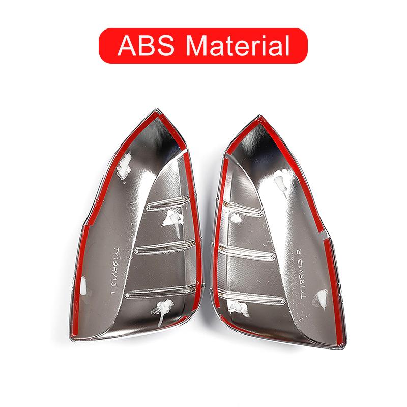 Для Toyota RAV4 XA50 2019 2020 2021 2022 2023 2024 ABS автомобильный зеркальный кожух заднего вида крышка корпуса боковое зеркало двери