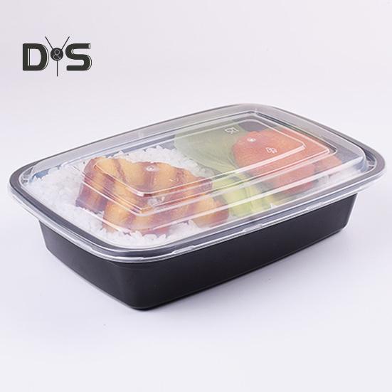 50 шт. контейнеров для приготовления еды в ланч-боксах, 32 унции, многоразовые контейнеры для еды с крышками, герметичные, не содержащие бисфенол-А, штабелируемые контейнеры для хранения еды для ресторана и дома