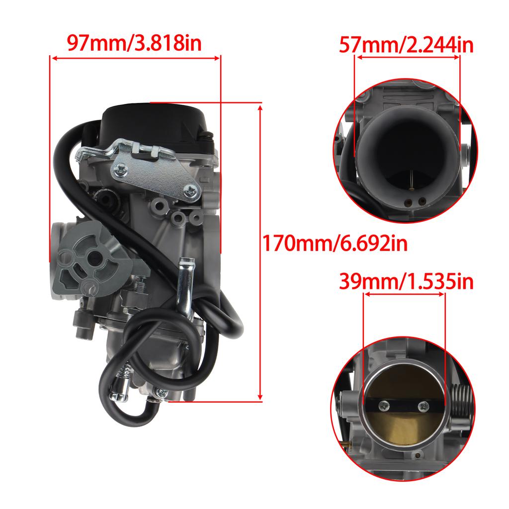 For Suzuki ATV Motorcycle Carburetor Set for DR650SE DR650 DR 650 1996-2020 Part Number D174 13200-32E12 DirtBike Carb Modified