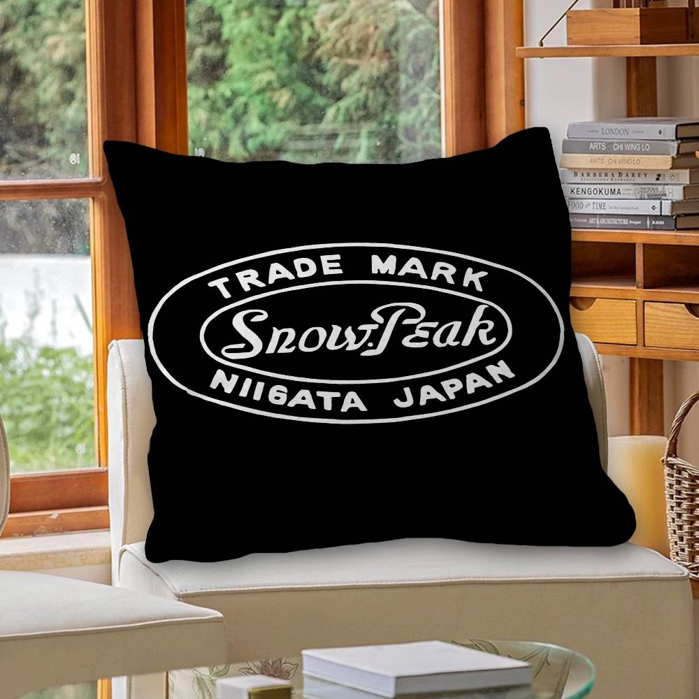 Модная Крутая Наволочка с Логотипом S-Snow P-Peak мультяшная Подарок Чехол на Подушку Спальня Дом Диван Стул Сиденье Декор наволочка
