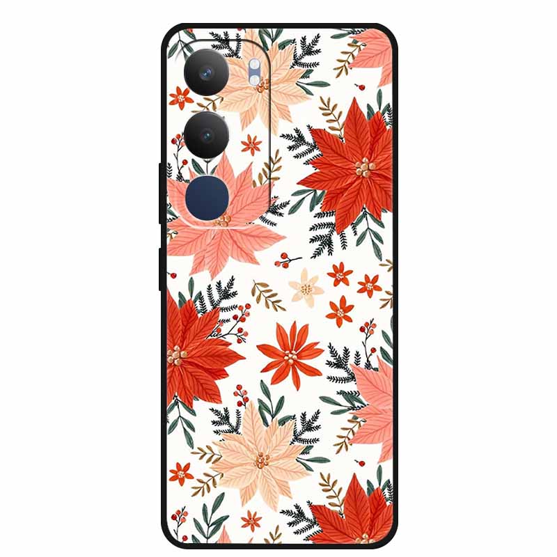 For Vivo Y29 5G Case V2420 Cartoon Wolf Tiger Soft Silicone Cover TPU Phone Case for Vivo Y29 5G Bumper Capa Shockproof Fundas