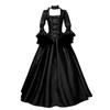 Fashionable 2020wish Medieval Inspired Lace Patch Bell Sleeve Long Dress Collection