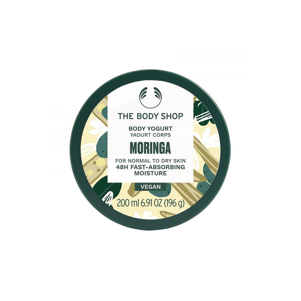 The Body Shop [Официальный] Йогурт для тела MO 200 мл (нюх: Моринга) [Подлинный продукт]