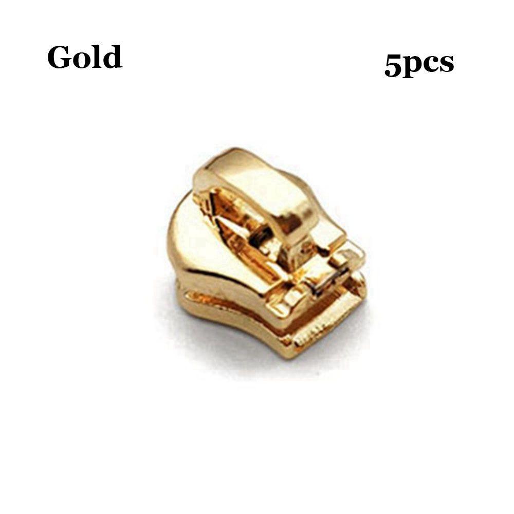 Молнии с медными зубцами Универсальный комплект для мгновенного ремонта Сменный слайдер для молнии Зубчатая головка для молнии