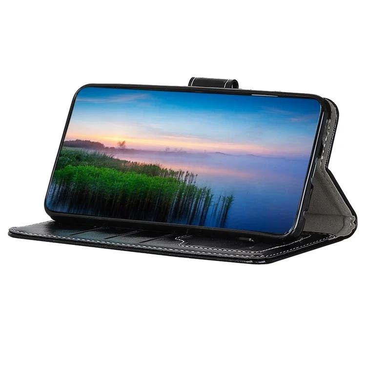 For Huawei Enjoy 60 Pro / nova 11i Wallet Stand Anti-Scratch Phone Case Retro Crazy Horse Texture PU Leather Phone Cover