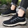 Men's Shoes, Sports Shoes, Autumn New Breathable Running Shoes, Soft-soled Comfortable Platform Shoes, Outdoor Wear-resistant Mountaineering Shoes