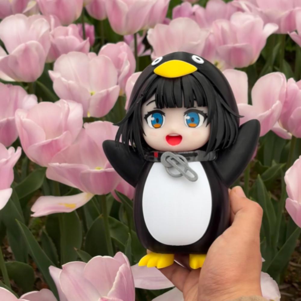 В НАЛИЧИИ Фигурки GUGUGAGA 6 см Arknights Endfield Pengmin ПВХ Маленький Косплей Модель Pengmin Аниме Коллекция Настольный Подарок на День Рождения