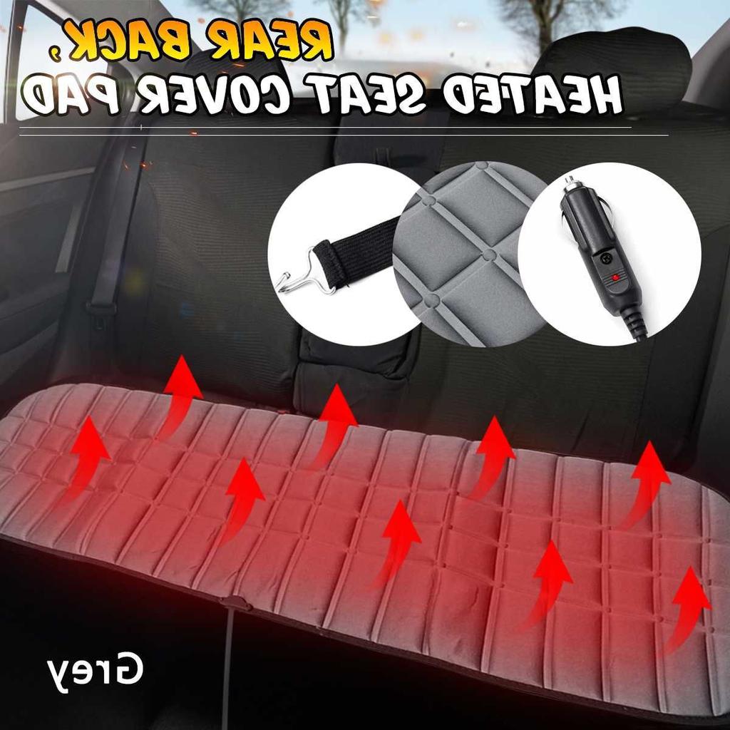 12V Car Rear Back Heated Heating Seat Cushion Cover Pad Winter Car Auto Warmer Heater Automotive Accessories