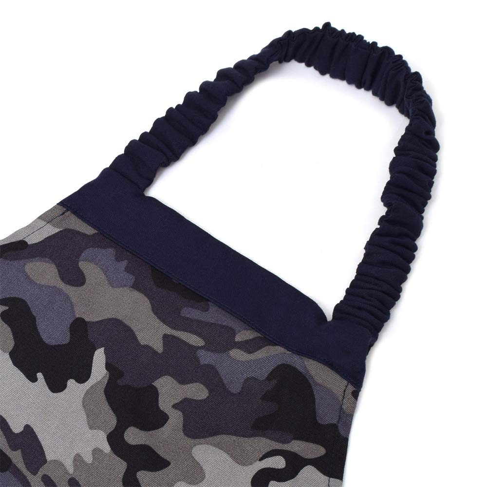 COLORFUL CANDY STYLE Kids Apron for Triangle Scarf Elementary School Easy to Put On and Take Size N1220330 Boys, Set, Students, Off, 130-160,