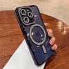 Роскошный женский чехол с блестками и бриллиантами для iPhone 15 14 12 11 13 Pro Max Plus для Magsafe, магнитный чехол для беспроводной зарядки, аксессуары