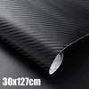 30x127cm Car 3D Carbon Fiber Roll Film Stickers DIY Vinyl Film Auto Interior Styling Carbon Fiber Decorative Decals