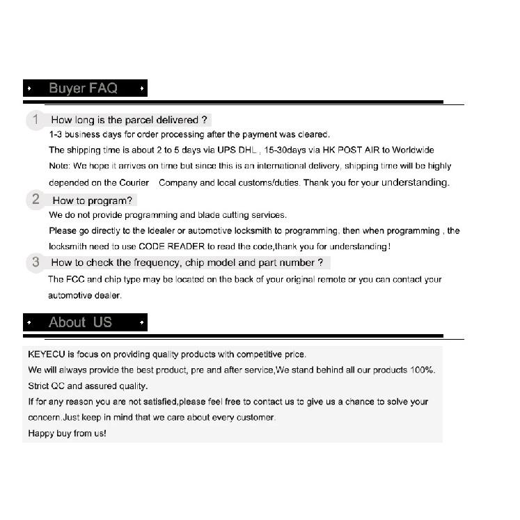 KEYECU with 2 Infrared Lights 433Mhz Remote Key & Shell AEC Chip for Mercedes Benz Smart Fortwo Forfour Roadster City Passion