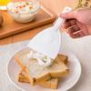 White Cake Divider Scraper PP Dough Spatula High Quality Flexible Plastic Scraper  DIY Pastry Cream